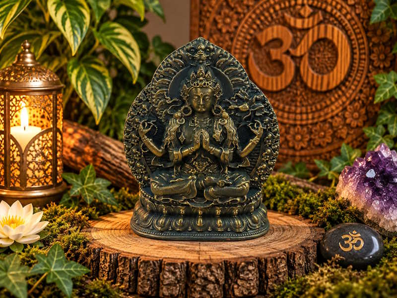 Buda Chenrezig El Bodhisattva de la Compasión Infinita